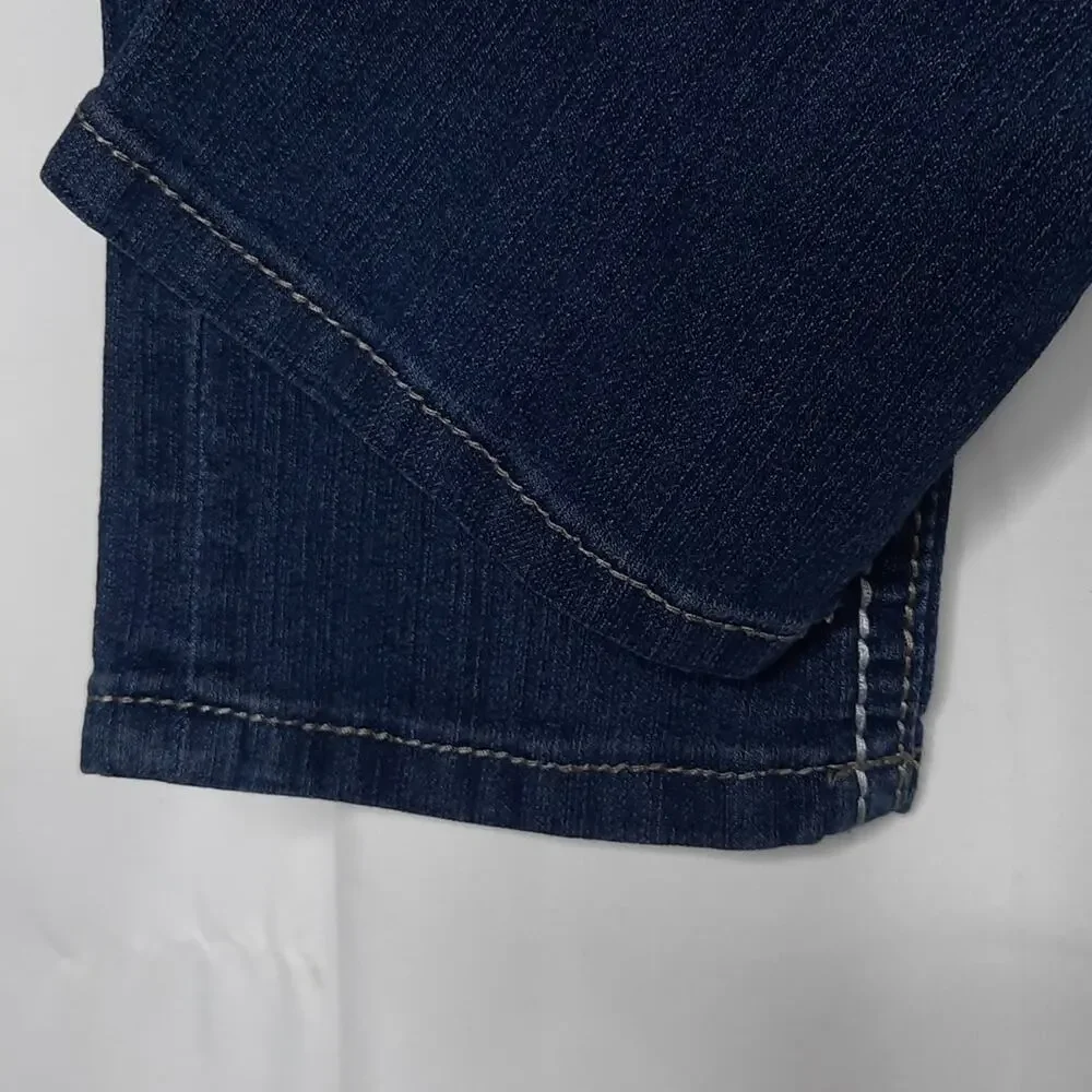 Rue 21 Women's Embroidered Distressed Cropped Jeans 5/6